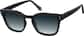 Angle view of Square Sunglasses 1166321 in Black thumbnail