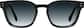 Front view of Square Sunglasses 1166321 in Black thumbnail
