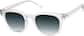 Angle view of Square Sunglasses 1166323 in Clear thumbnail
