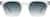 Front view of Square Sunglasses 1166323 in Clear thumbnail