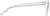 Side view of Square Sunglasses 1166323 in Clear thumbnail