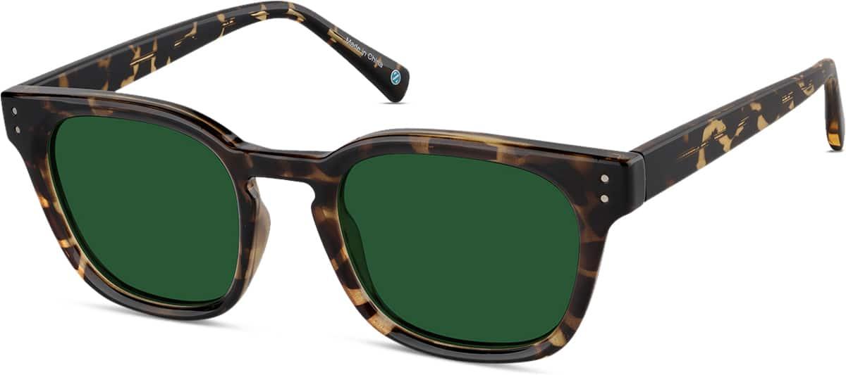 Angle view of Square Sunglasses 1166325 in Tortoiseshell