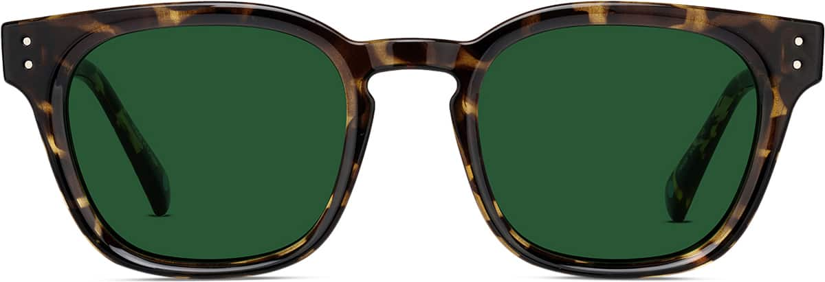 Front view of Square Sunglasses 1166325 in Tortoiseshell