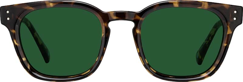 Tortoiseshell Square Sunglasses