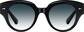 Front view of Dare to Be Glasses 1166421 in Black thumbnail