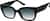 Angle view of Square Sunglasses 1166521 in Black thumbnail