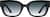 Front view of Square Sunglasses 1166521 in Black thumbnail