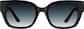 Front view of Square Sunglasses 1166521 in Black thumbnail