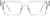 Front view of The Holiday 1166623 in Clear thumbnail