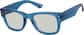 Angle view of Square Sunglasses 1166716 in Blue thumbnail