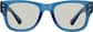 Front view of Square Sunglasses 1166716 in Blue thumbnail