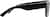 Side view of Square Sunglasses 1166721 in Black thumbnail