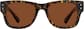 Front view of Square Sunglasses 1166725 in Tortoiseshell thumbnail