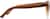 Side view of Round Glasses 1166815 in Brown thumbnail