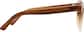 Side view of Round Glasses 1166815 in Brown thumbnail