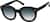 Angle view of Round Glasses 1166821 in Black thumbnail