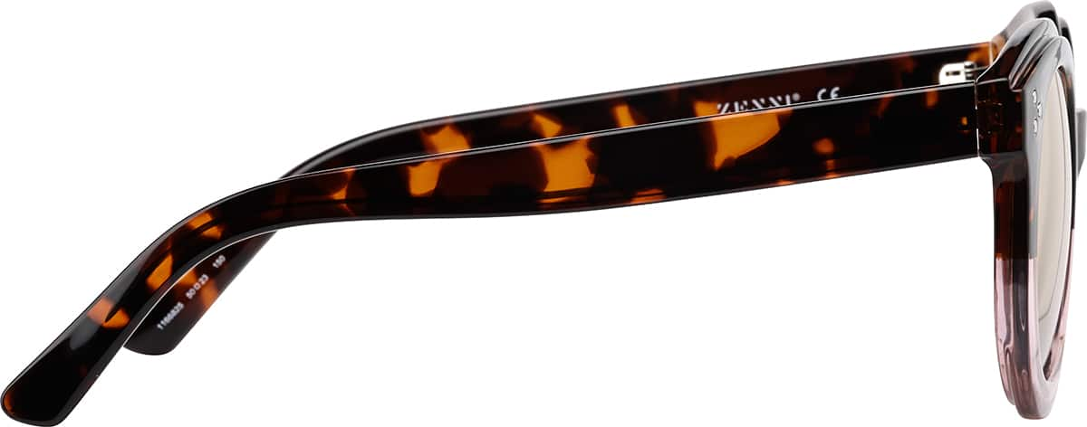 Side view of Round Glasses 1166825 in Tortoiseshell