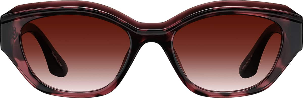 Front view of Cat-Eye Sunglasses 1166919 in Pattern