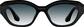 Front view of Cat-Eye Sunglasses 1166921 in Black thumbnail