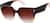 Angle view of Square Sunglasses 1167015 in Brown thumbnail