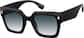 Angle view of Square Sunglasses 1167021 in Black thumbnail