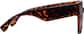 Side view of Square Sunglasses 1167025 in Tortoiseshell thumbnail