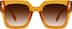 Square Sunglasses 1167042 in Orange