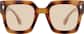 Front view of Square Sunglasses 1167045 in Tortoiseshell thumbnail