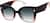 Angle view of Cat-Eye Sunglasses 1167115 in Brown thumbnail