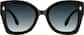 Front view of Cat-Eye Sunglasses 1167121 in Black thumbnail