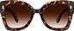 Front view of Cat-Eye Sunglasses 1167125 in Tortoiseshell thumbnail