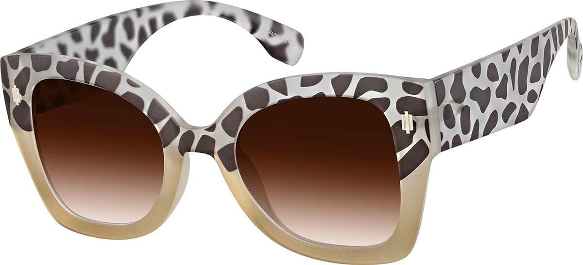 Angle view of Cat-Eye Sunglasses 1167139 in Pattern