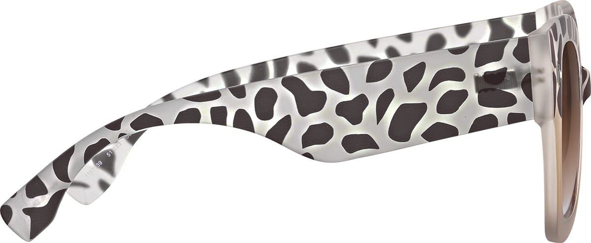 Side view of Cat-Eye Sunglasses 1167139 in Pattern