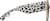 Side view of Cat-Eye Sunglasses 1167139 in Pattern thumbnail