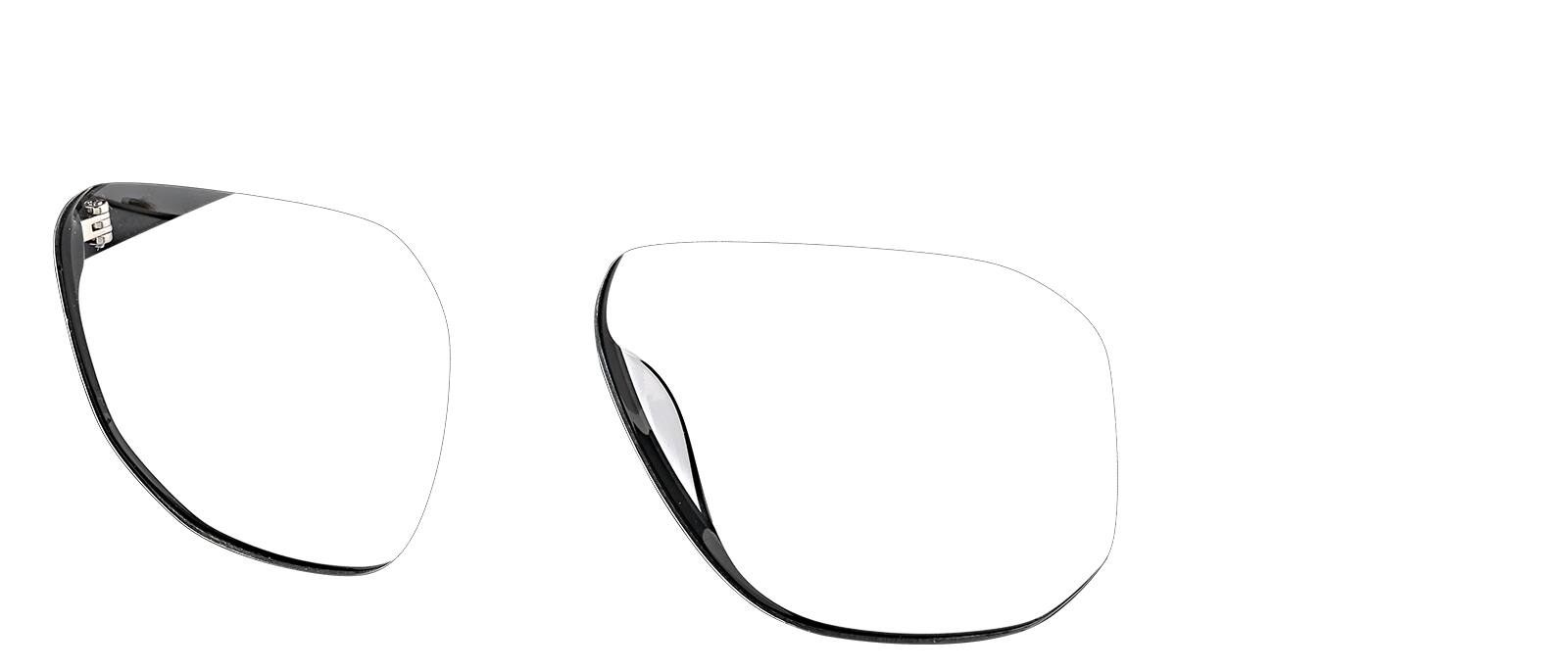 Black Big Game IQ Glasses #116721 | Zenni Optical