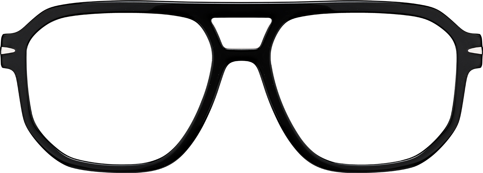 jinmizib♬.*゜ Black Big Game IQ Glasses #116721 | Zenni Optical