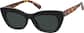 Angle view of Cat-Eye Sunglasses 1167221 in Black thumbnail