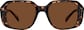 Front view of Geometric Glasses 1167325 in Tortoiseshell thumbnail