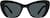 Front view of Cat-Eye Sunglasses 1167421 in Black thumbnail