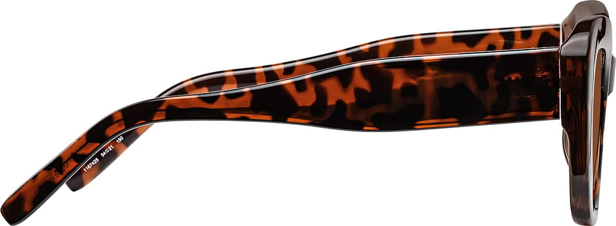 Side view of Cat-Eye Sunglasses 1167425 in Tortoiseshell