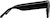 Side view of Square Sunglasses 1167521 in Black thumbnail