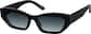 Angle view of Cat-Eye Sunglasses 1167621 in Black thumbnail