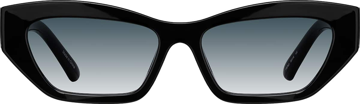 Front view of Cat-Eye Sunglasses 1167621 in Black