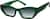 Angle view of Cat-Eye Sunglasses 1167624 in Green thumbnail
