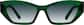Front view of Cat-Eye Sunglasses 1167624 in Green thumbnail