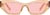 Front view of Cat-Eye Sunglasses 1167642 in Orange thumbnail