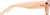 Side view of Cat-Eye Sunglasses 1167642 in Orange thumbnail