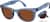 Angle view of Square Sunglasses 1167716 in Blue thumbnail