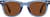 Front view of Square Sunglasses 1167716 in Blue thumbnail