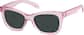 Angle view of Cat-Eye Sunglasses 1168019 in Pink thumbnail